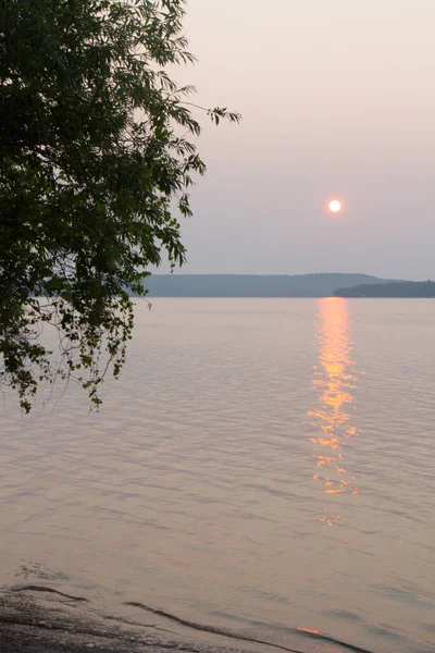 Ansichten Und Den Elk Lake Michigan — Stockfoto