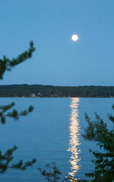 Vistas Alrededor Elk Lake Michigan — Foto de Stock