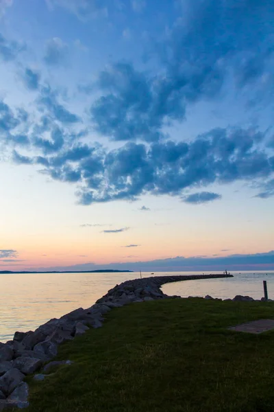 Uitzicht Elk Rapids Michigan — Stockfoto