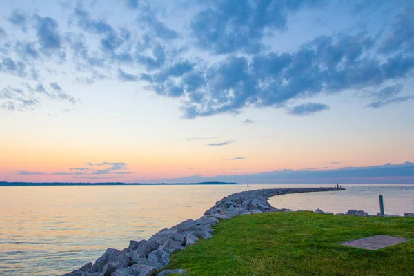 Uitzicht Elk Rapids Michigan — Stockfoto