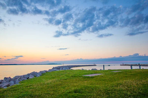 Visualizações Elk Rapids Michigan — Fotografia de Stock