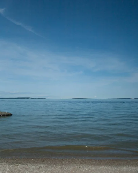 Huron Gölü Manzarası Michigan — Stok fotoğraf