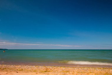 Michigan Gölü manzarası