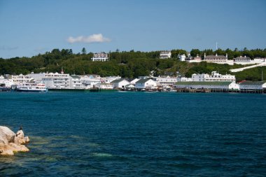 Mackinac Adası, Michigan manzarası