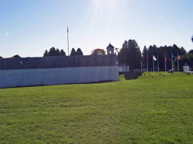 Mackinac Adası, Michigan manzarası