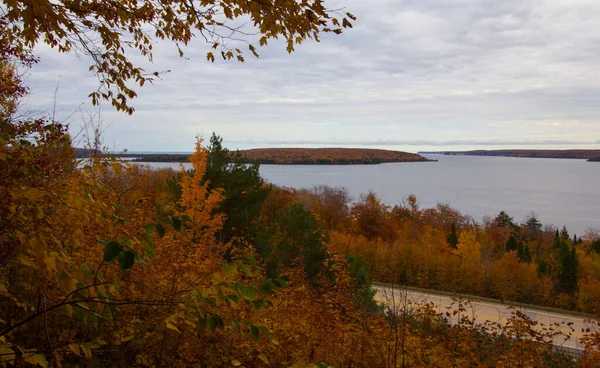 Superior Gölü Manzarası Michigan — Stok fotoğraf