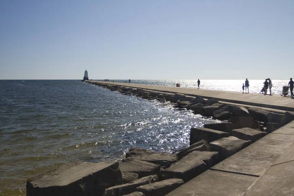 Vistas Ludington Michigan — Fotografia de Stock