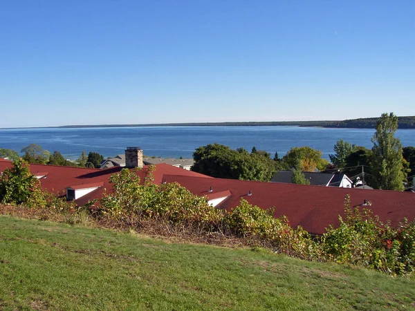 Pohled Ostrov Mackinac Michigan — Stock fotografie