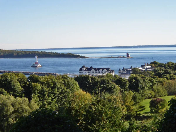 Uitzicht Mackinac Island Michigan — Stockfoto