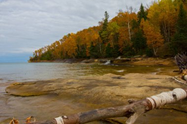 Resimli Kayalar Ulusal Lakeshore, Michigan