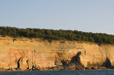 Resimli Kayalar Ulusal Lakeshore, Michigan