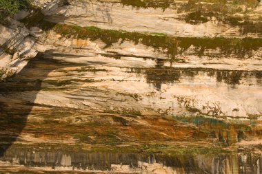 Resimli Kayalar Ulusal Lakeshore, Michigan