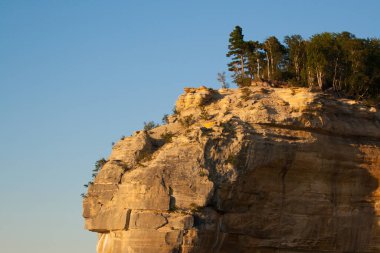 Resimli Kayalar Ulusal Lakeshore, Michigan