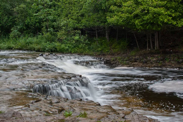 Cascate Oquecoc Nella Bassa Penisola Del Michigan — Foto Stock