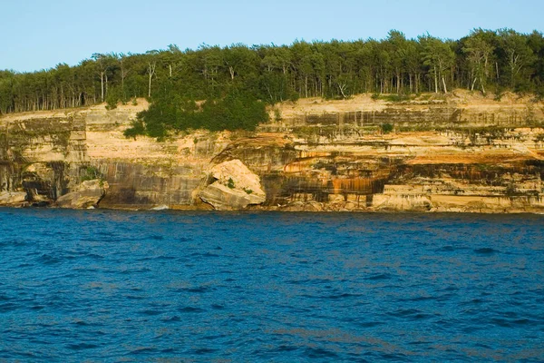 Foto Rochas Nacionais Lakeshore Michigan — Fotografia de Stock