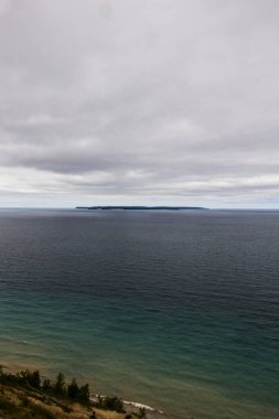 Piramit Noktası Yolu, Uyuyan Ayı Kumulları Ulusal Lakeshore, Michigan