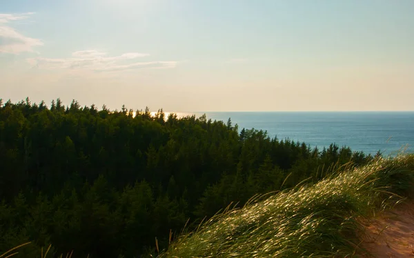 Képzelt Sziklák Nemzeti Lakeshore Michigan — Stock Fotó