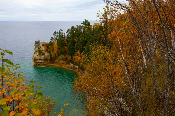 Foto Rochas Nacionais Lakeshore Michigan — Fotografia de Stock