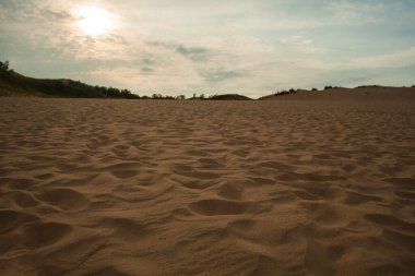 Uyuyan Ayı Kumulları Ulusal Lakeshore, Michigan