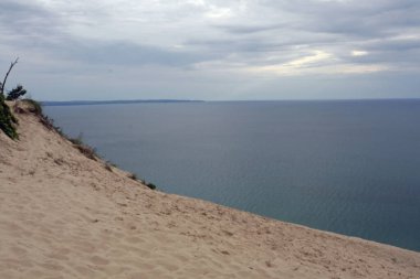 Uyuyan Ayı Kumulları Ulusal Lakeshore, Michigan