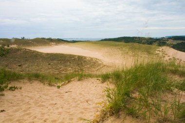 Uyuyan Ayı Kumulları Ulusal Lakeshore, Michigan