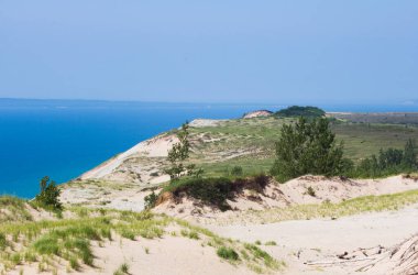 Uyuyan Ayı Kumulları Ulusal Lakeshore, Michigan