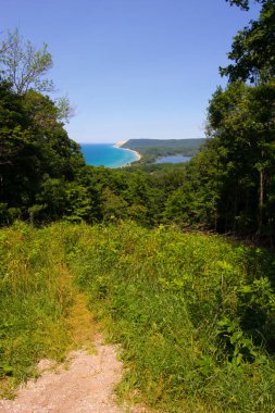 Uyuyan Ayı Kumulları Ulusal Lakeshore, Michigan