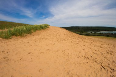 Uyuyan Ayı Kumulları Ulusal Lakeshore, Michigan