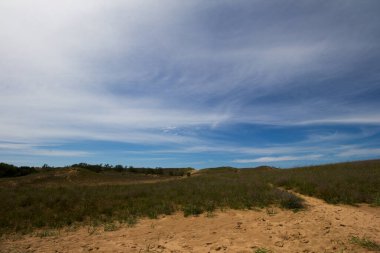 Uyuyan Ayı Kumulları Ulusal Lakeshore, Michigan