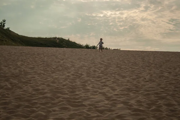 Alvó Medve Dunes Nemzeti Lakeshore Michigan — Stock Fotó