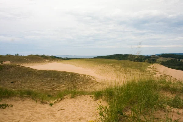 Dunas Urso Adormecido National Lakeshore Michigan — Fotografia de Stock