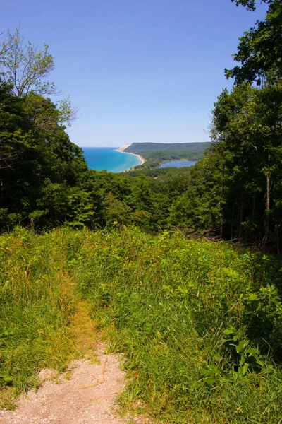 Śpiący Niedźwiedź Dunes National Lakeshore Michigan — Zdjęcie stockowe