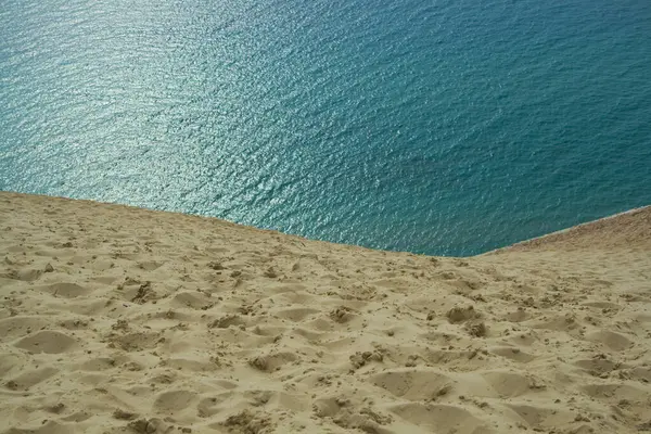 Śpiący Niedźwiedź Dunes National Lakeshore Michigan — Zdjęcie stockowe