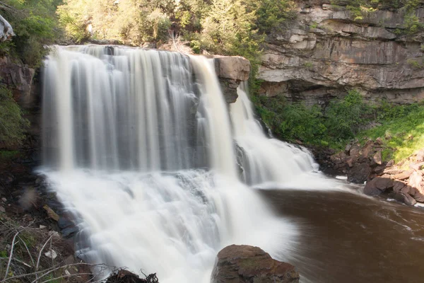 Blackwater Falls Blackwater Falls State Park Virgínia Ocidental — Fotografia de Stock