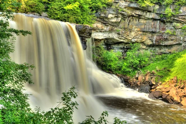 Blackwater Falls Blackwater Falls State Park West Virginia — Stock Photo, Image