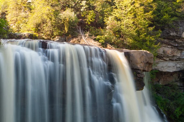ブラックウォーター滝 ブラックウォーターフォールズ州立公園 ウェストバージニア州 — ストック写真