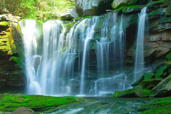 Elakala Falls Blackwater Falls State Park Δυτική Βιρτζίνια — Φωτογραφία Αρχείου