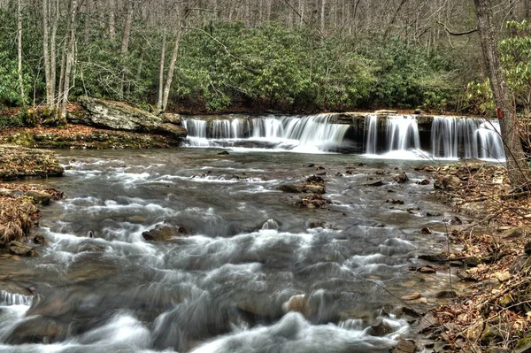 Mash Fork Falls Zachodnia Wirginia — Zdjęcie stockowe