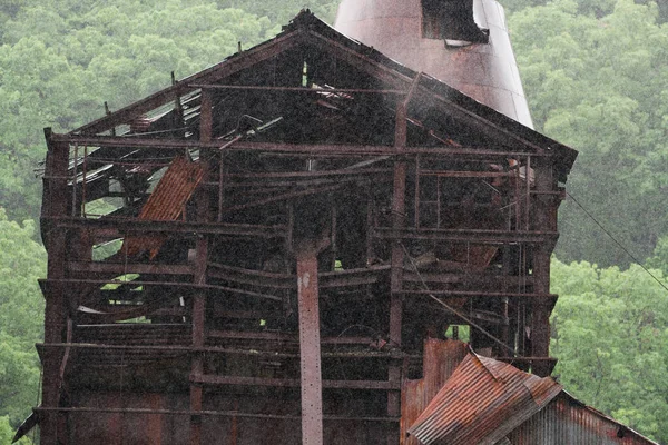 Kilátás Cass Scenic Railroad Nyugat Virginia — Stock Fotó