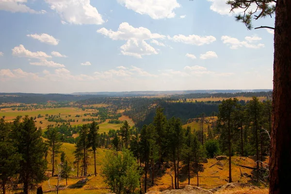 Diabelska Wieża Krajowych Pomnik Wyoming — Zdjęcie stockowe