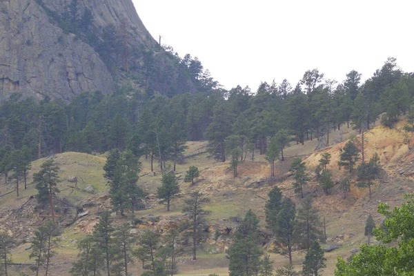 Monumento Nacional Torre Diabo Wyoming — Fotografia de Stock