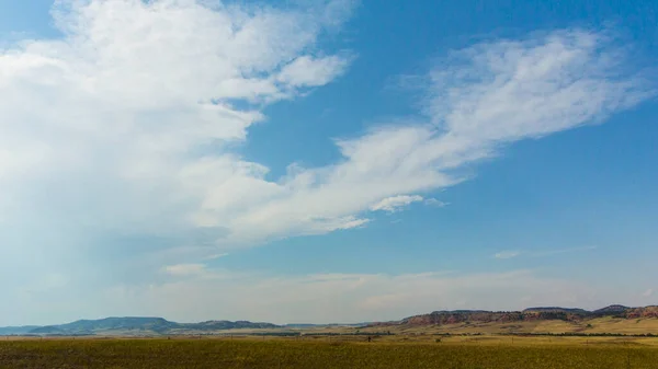 Northeastern Wyoming Seen Interstate — Stock Photo, Image