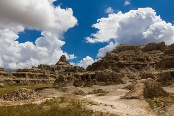 Vistas Desde Sendero Notch Trail Parque Nacional Badlands Dakota Del —  Fotos de Stock