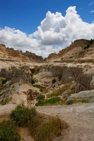 Θέα Από Notch Trail Badlands National Park Νότια Ντακότα — Φωτογραφία Αρχείου