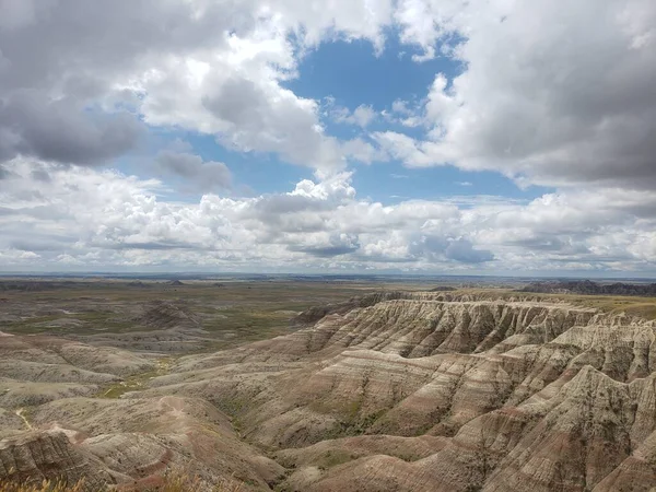 Panorama Point Area Nationaal Park Badlands Zuid Dakota — Stockfoto