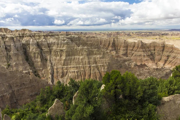 Tepeler Tepesi Çorak Topraklar Ulusal Parkı Güney Dakota — Stok fotoğraf