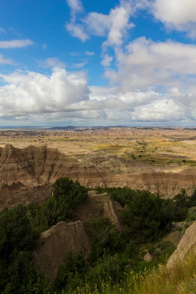 Pinnacles Overlook Badlands National Park South Dakota — Stockfoto