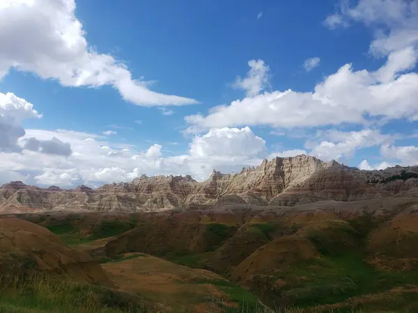 Yellow Mounds Overlook Badlands National Park South Dakota — Stock Photo, Image