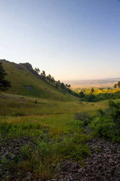 Погляд Парк Bear Butte State Park South Dakota — стокове фото