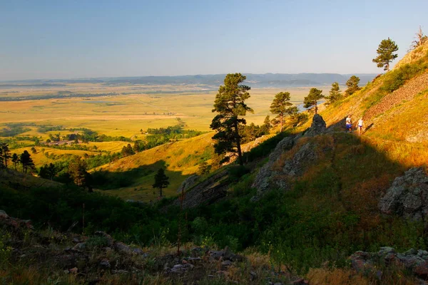 Widok Park Stanowy Bear Butte Dakota Południowa — Zdjęcie stockowe